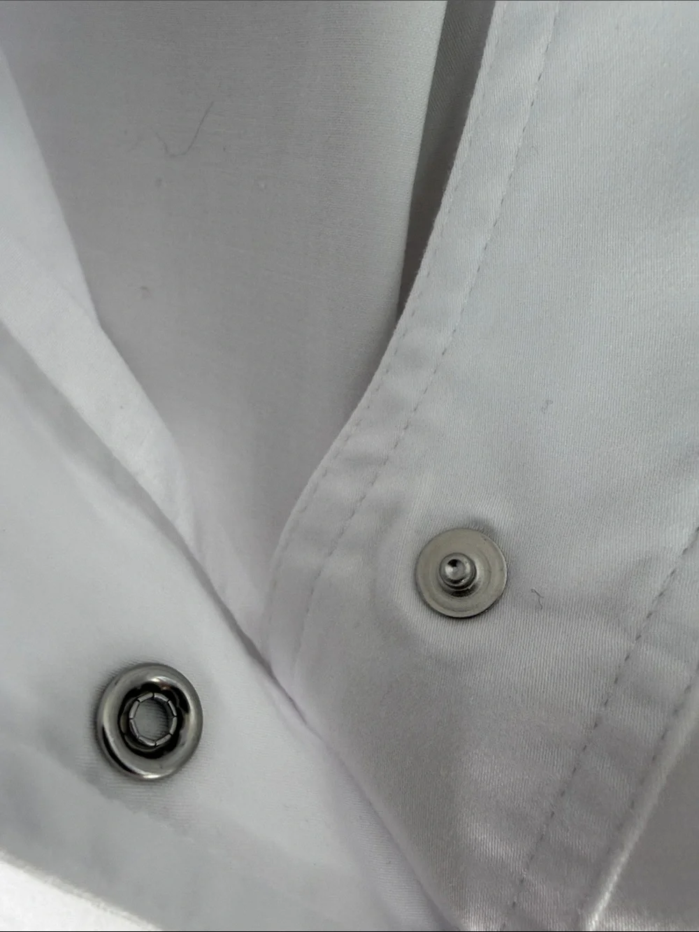 Madewell White Cotton Poplin Shirt - size Medium